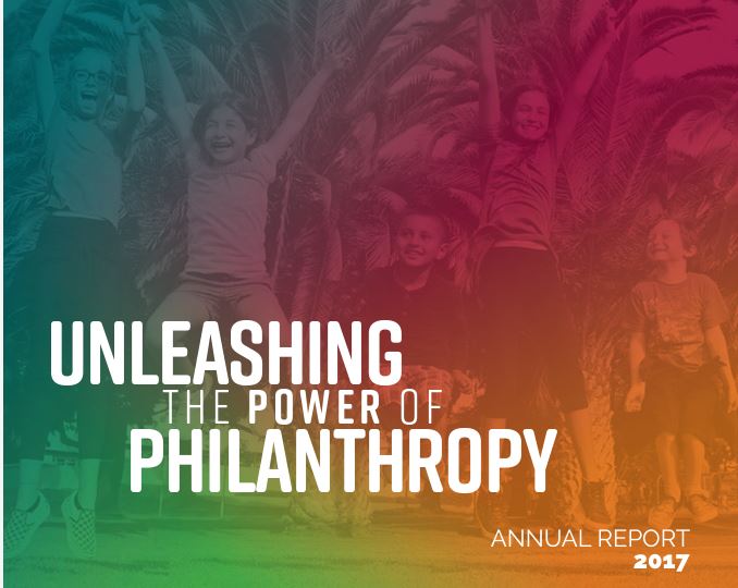 OCCF Annual Report 2017 – Unleashing the Power of Philanthropy