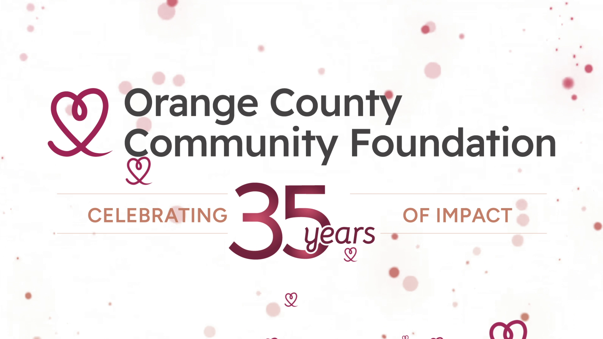 OCCF Celebrating 35 Years of Impact