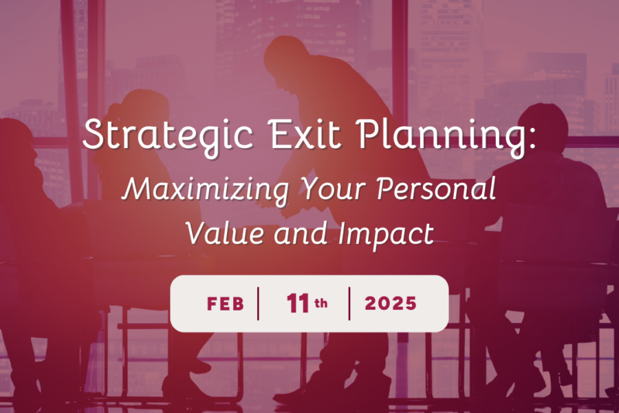 Strategic Exit Planning 2025
