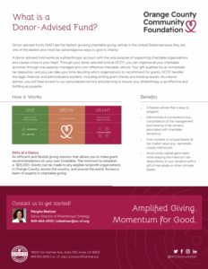 What is a Donor-Advised Fund?