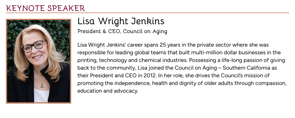 Keynote Speaker - Lisa Jenkins - Bio