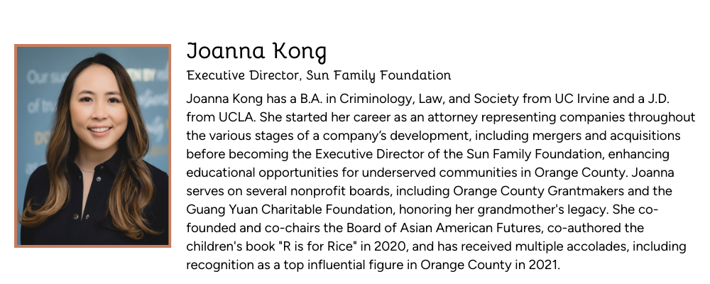 Panelist - Joanna Kong Bio