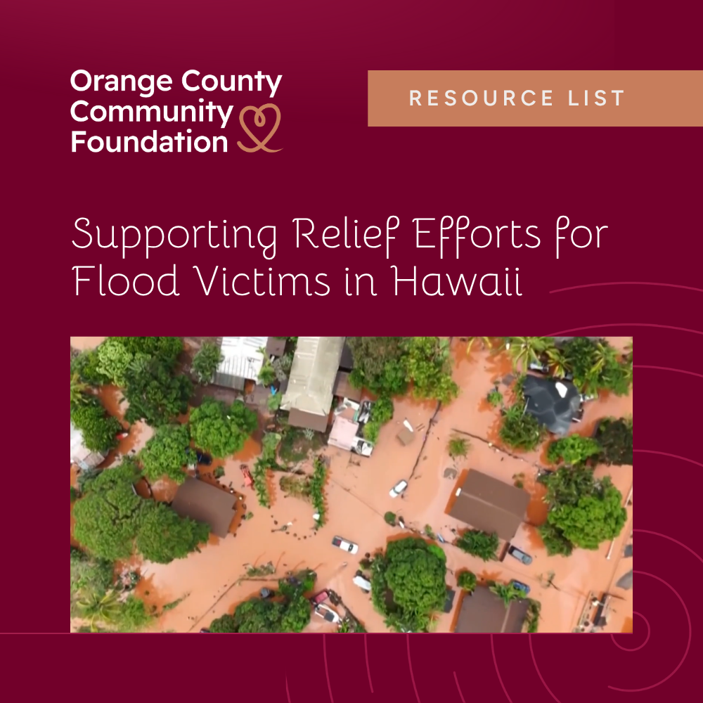 Supporting Relief Efforts for Kona Low Flood Victims in Hawaii