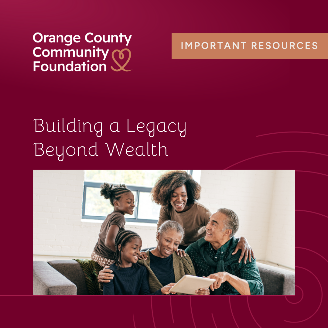 Building a Legacy Beyond Wealth
