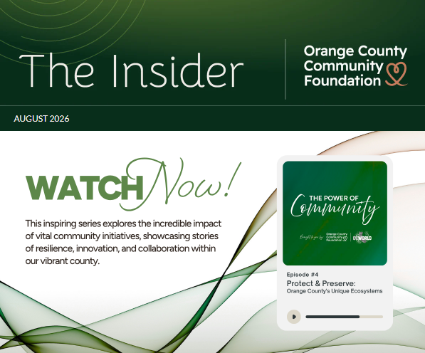 OCCF Insider: August 2026
