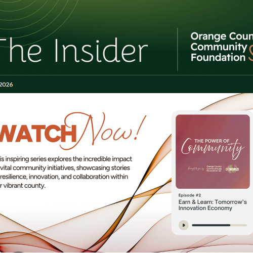May Insider Header; Watch Now POC Graphic